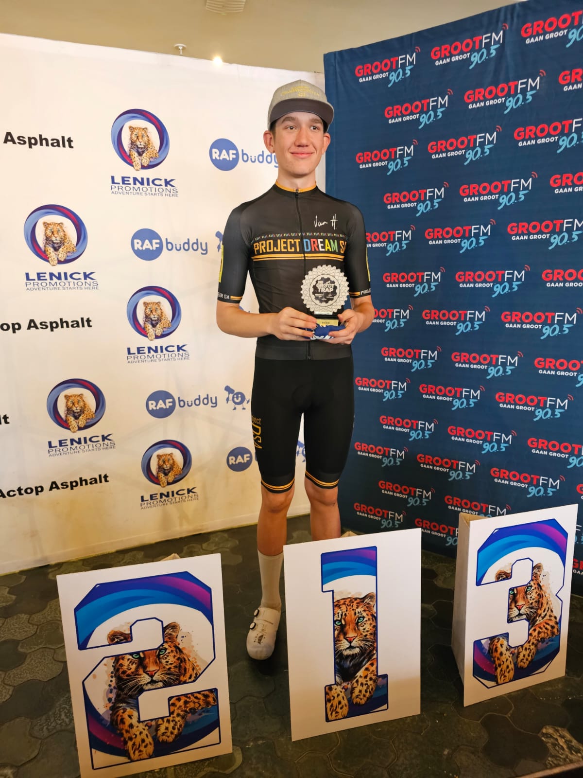 Travis Rademan-Ludeke Dominates Junior Men's Category at Die Groot Trap 2023